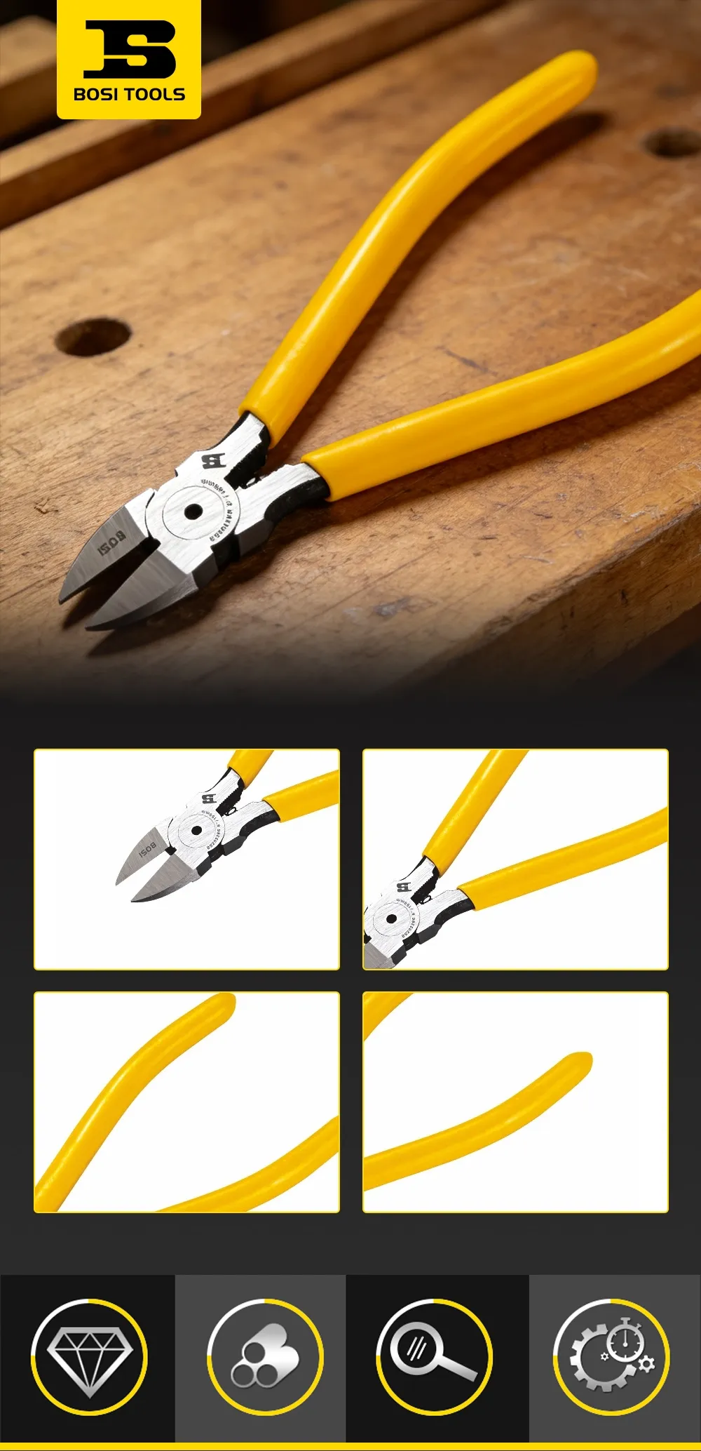 Carbon Steel Precision Sprue Pliers